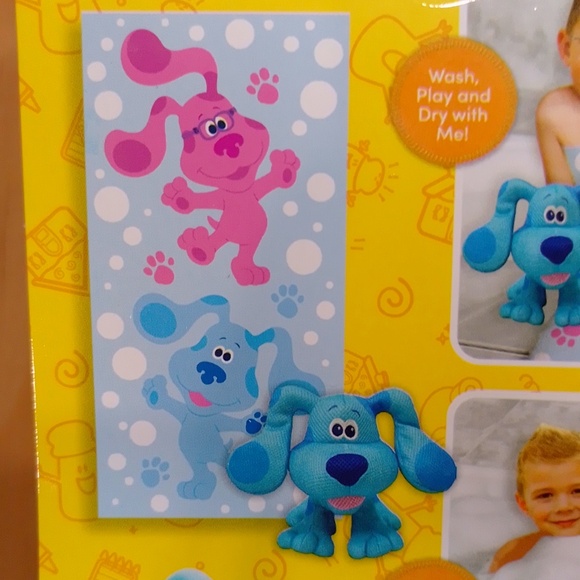 Blue's Clues Scrubby Figure Doll and Bath Towel Set - Picture 5 of 8